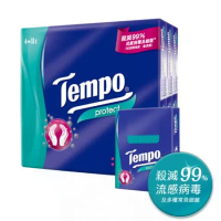 【TEMPO】4層加厚紙手帕 迷你袖珍包(抗菌倍護7抽/18包)