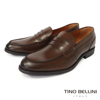 【TINO BELLINI 貝里尼】男款 義大利進口便仕樂福鞋HM1T003-6(咖啡色)