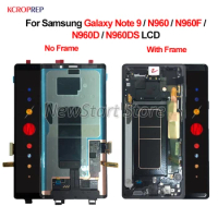 For Samsung Galaxy Note 9 N960 LCD Display Touch Screen Digitizer Assembly 6.4" For Samsung N960F N960D N960DS lcd 100% Tested
