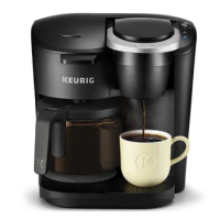 Coffee Shop Keurig K-Duo Essentials Black Single-Serve K-Cup Pod Coffee Maker, Black
