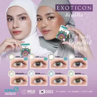 Softlens JAMILLA Dia. 14.50mm Arabian Look By X2 Normal Normal TREASURE BROWN
