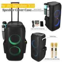 Outdoor Dust Protection Case For JBL Partybox 310 Speaker Carrying Cover Case Large Capacity Storage Bag Travel Protect Box