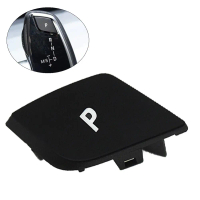 Penutup Butang LHD Gear Shifter Lever Auto Parking Huruf P untuk BMW 5/6/7 dan X3