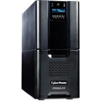 CyberPower PR3000LCD สมาร์ทแอป Sinewave ระบบ UPS, 3000VA/2700W, 10 เต้ารับ, AVR, ทาวเวอร์