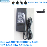 Original AC Adapter Charger For ASUS 19V 4.74A 90W ADP-90CD DB ADP-90SB BB PA-1900-36 Laptop Power Supply