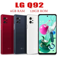 Original Unlocked LG Q92 LMQ920N 5G Mobile 6.67'' 6GB RAM 128GB ROM Smartphone Fingerprint Snapdragon Octa Core Cell Phone Touch