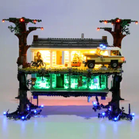 Hprosper LED Light For 75810 Stranger Things The Upside Down Decorative Lamp With Battery Box (Not Include Lego Building Blocks)