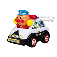 小禮堂 麵包超人警車造型聲動玩具車《黑白.舉雙手.盒裝》適合1.5歲以上兒童