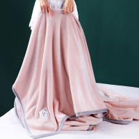 Blanket Quilt Coral Fleece Blanket Thickened Winter Single Dormitory Student Bed Flannel Plush Bed S