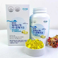 【Buy 3 Get 1 Free】【EXP2027.06】 Atomy Alaska E-Omega 3(Fish Oil Dietary Supplement Product)