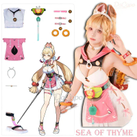 UWOWO Alice Cosplay Thymefield Zenless Zone Zero Game Cosplay Costume Sea of Thyme Cute Women's Clot