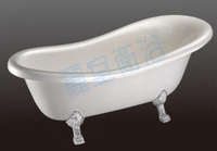 【麗室衛浴】BATHTUB WORLD 古典壓克力浴缸 LS-1478 150*80*67cm