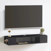 Floating TV Stand, Wall Mounted Entertainment Center and Cabinet Shelf, TV Console with Storage，Media Console for DVD Player