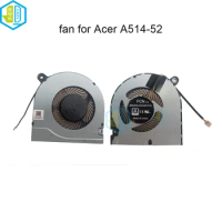 Notebook PC Radiator for Acer Aspire 5 A514 A514-52 A514-52G A514-52K A514-52KG DFS541105FC0T Laptop Cooling Fans Cooler 5V fan