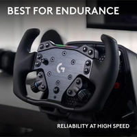 Logitech G RS Track Wheel - Sim Racing Steering Wheel, Sculpted High Performance Shape, Optimal Grip