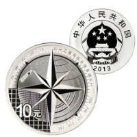 2013 China Beidou Satellite Navigation 1oz silver coin