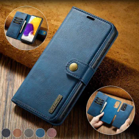 2024 2 in 1 Detachable PU Leather Wallet Case for Samsung Galaxy A13 A23 A33 A53 A73 A12 A22 A32 A52 A72 A51 A71 Magnetic Flip C