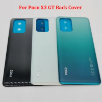 For Xiaomi Mi POCO X3 GT Battery Back Cover Rear Door Housing Cover Replacement For Poco X3 GT x3gt Phone Case +Adhesive Sticker