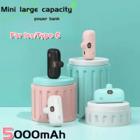 50000mAh Mini Power Bank for IPhone Charger 50000mAh High Capactity Mini Capsule Power Bank Digital Display 20W Fast Charging