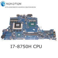 NOKOTION CN-0WCNK6 0WCNK6 ORION_AW_MB_12L For DELL Alienware M15 M17 laptop motherboard SR3YY I7-8750H CPU DDR4 GTX1060-6GB