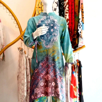 one set jumputan stelan Muslim Wanita
