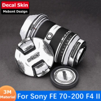 Stylized Decal Skin For Sony FE 70-200mm F4 II Camera Lens Sticker Vinyl Wrap Film Coat Sony FE 70-200 F/4 Macro G OSS II