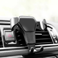 Gravity Car Phone Holder Air Vent Mount Cell Phone Holder in Car Mobile Support For iPhone Samsung Xiaomi Universal GPS Stand