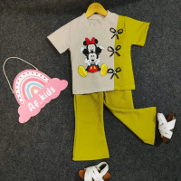 Setelan Baju Anak Perempuan Nara Variasi Pita 1-10 Tahun