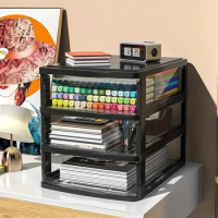 2/3 Layers Organizers Drawer Office Large Capacity Stationery Organizer Pen Holder Desk Organizing Plastic Boxes Accessories