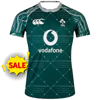 New Ireland National Rugby Team Away Jersey Summer Men's & Women's Quick-Dry Breathable T-shirt Chil