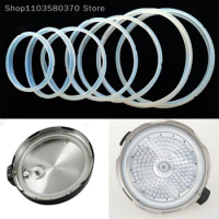 18/20/22/24cm Silicone Rubber Gasket Cooker Lid Sealing Ring Electric Pressure Cooker Replacement for 2-6L Cooker Gaskets