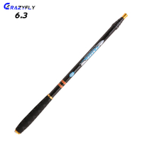 Crazyfly Short Section Fishing Rod Portable escopic Fishing Gear for Lake Sea Durable for Lake Sea L