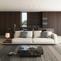 Living Room Sofa Floor Modern Home Style Wrap Luxury Minimalist Material Italian Lounge Sofa Fabric Divano Design Furniture