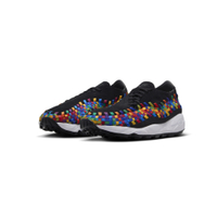 Nike Air Footscape Woven Black and Multi-Color 黑彩虹編織 麂皮 復刻 休閒鞋 女鞋 FB1959-002