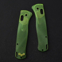 1 Pair Acrylic Material Folding Knife Scales Handle Patches For Benchmade Bugout 535 Knife Knives Handle Patch Knife Accessories