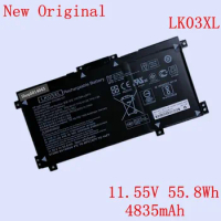 New Original Laptop Li-ion Battery LK03XL for HP ENVY 15-BP X360 HSTNN-UB7I TPN-W127/W128 LK03XL 11.55V 55.8Wh 4835mAh