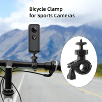 Bicycle Handlebar Mount Holder Bike Clamp Stander Clip for Insta360 One X Camera