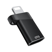 【LineQ】PD30W轉接頭PD母頭對蘋果8Pin公頭 Type-C轉Lightning 8pin OTG版
