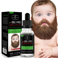 Natural Organic Beard Oil Balsam Wax Hair Loss Conditioner For Fast Beard Growth 40ml Essence Hair Tonic Gentlemen Beard Care