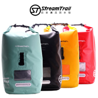 日本品牌【Stream Trail】20L 方塊圓筒包 戶外 防水包 水上活動 衝浪 游泳 後背包 手提包 休閒包