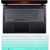 TPU Silicone laptop Keyboard cover skin for Acer Nitro V15 Gaming 2024 2023 ANV15 51 ANV15-51 Nitro V 15 ANV15-51-58L8 57NC