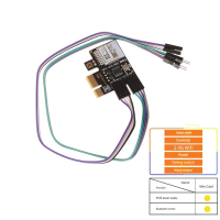 A3 Tuya สวิตช์ไฟ WiFi PC เดสก์ท็อปที่บูตได้, การ์ดการ์ดติดตั้ง telecommumpcie มินิการ์ด