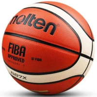 Basketball GG7X SIZE 7 6 5 PU Official Certification Competition Basketball Standard Ball Men's and Women's Training Ball