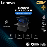 (Refurbished) LENOVO 300E / ACER C738T / DELL 3189 / 3100 TOUCHSCREEN & FLIP CHROMEBOOK | Warranty 1