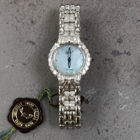 Ogival 愛其華 公司貨 時尚白面晶鑽 石英腕錶-女錶(380-10)27mm