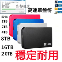 ST01 1TB 4TB 10TB 20TB 移動硬盤 行動硬碟 USB3.0高速單盤符 外接硬碟 擴容超博盤 金屬碟盤