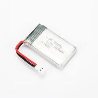 1000mah 752540 Rechargeable Lithium Battery Drone Remote Control Aircraft Battery Accessories