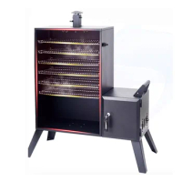 Commercial Easy Operate Whole Chicken Smoke Machine Catfish Turkey Legs Smoke Oven For Smoke Drying Fish