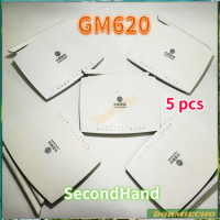 5pcs Second Hand Fiber Optic ONU GM620 1GE+3FE+WLAN+2.4g&amp;5g+AC WIFI English Version GPON Router Optical Modem FTTH Used ONT