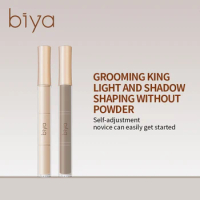 Biya Contour Stick Waterproof Liquid Cream Texture Shimmer Highlighters Shadow Cosmetics For Brightening Contour Illuminator